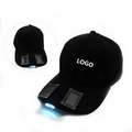 Solar Power LED Hat